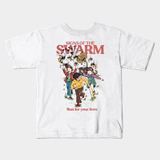 SIGNS OF THE SWARM BAND Kids T-Shirt